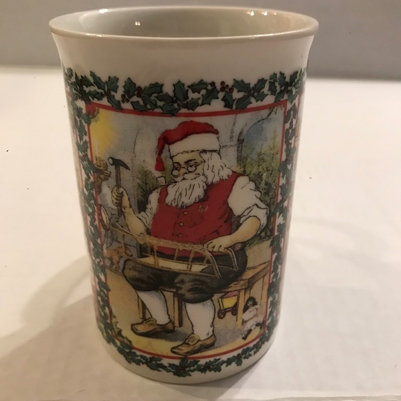Set Of 2 “Merry Christmas” Mugs By Dunoon 4” Tall Made In Scotland - Picture 6 of 13